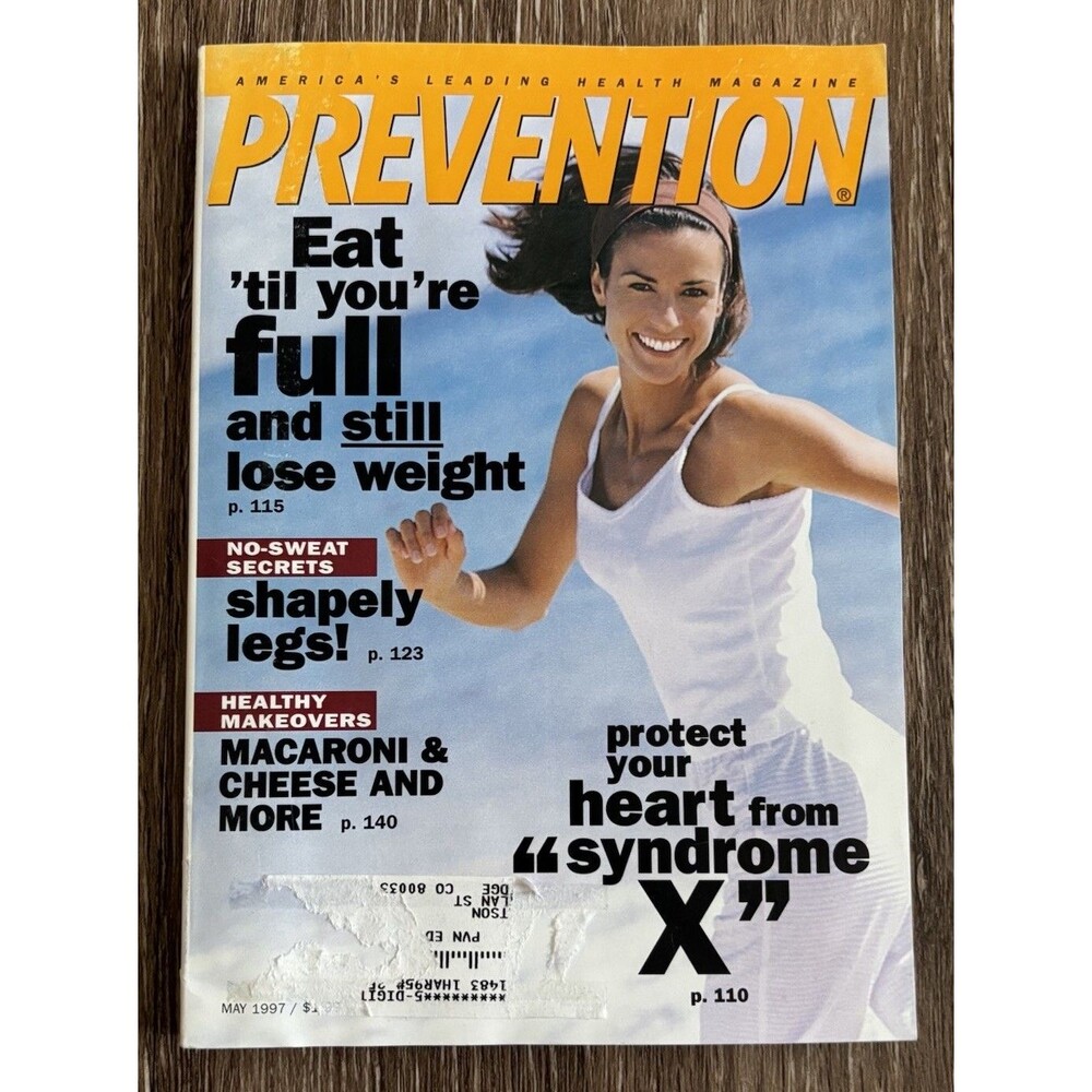 Prevention Magazine By Hallmark - Vintage May 1997 - Americas Leading Health